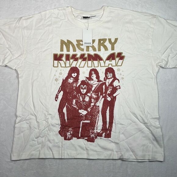 Kiss‎ oversized band merch t-shirt-NWT-L/XL - Picture 1 of 6